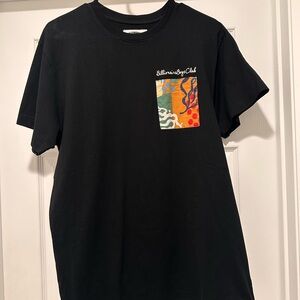 Billionaire Boys Club Black Tee with Colorful Pocket